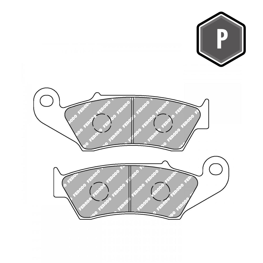 FERODO FDB892 Platinum Compound Pad / FA185 / VD161 / DB2230
