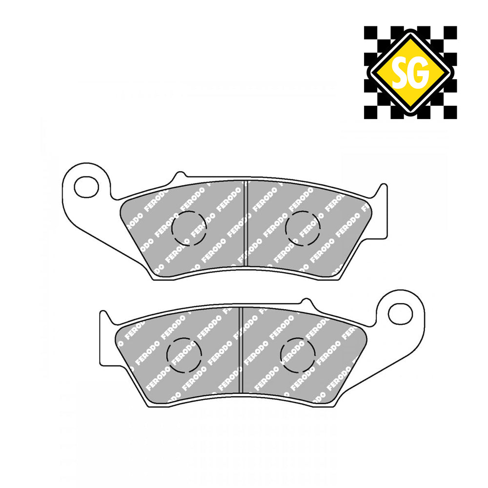 FERODO FDB892 Sinter Grip Off-Road Compound Pad / FA185 / VD161 / DB2230