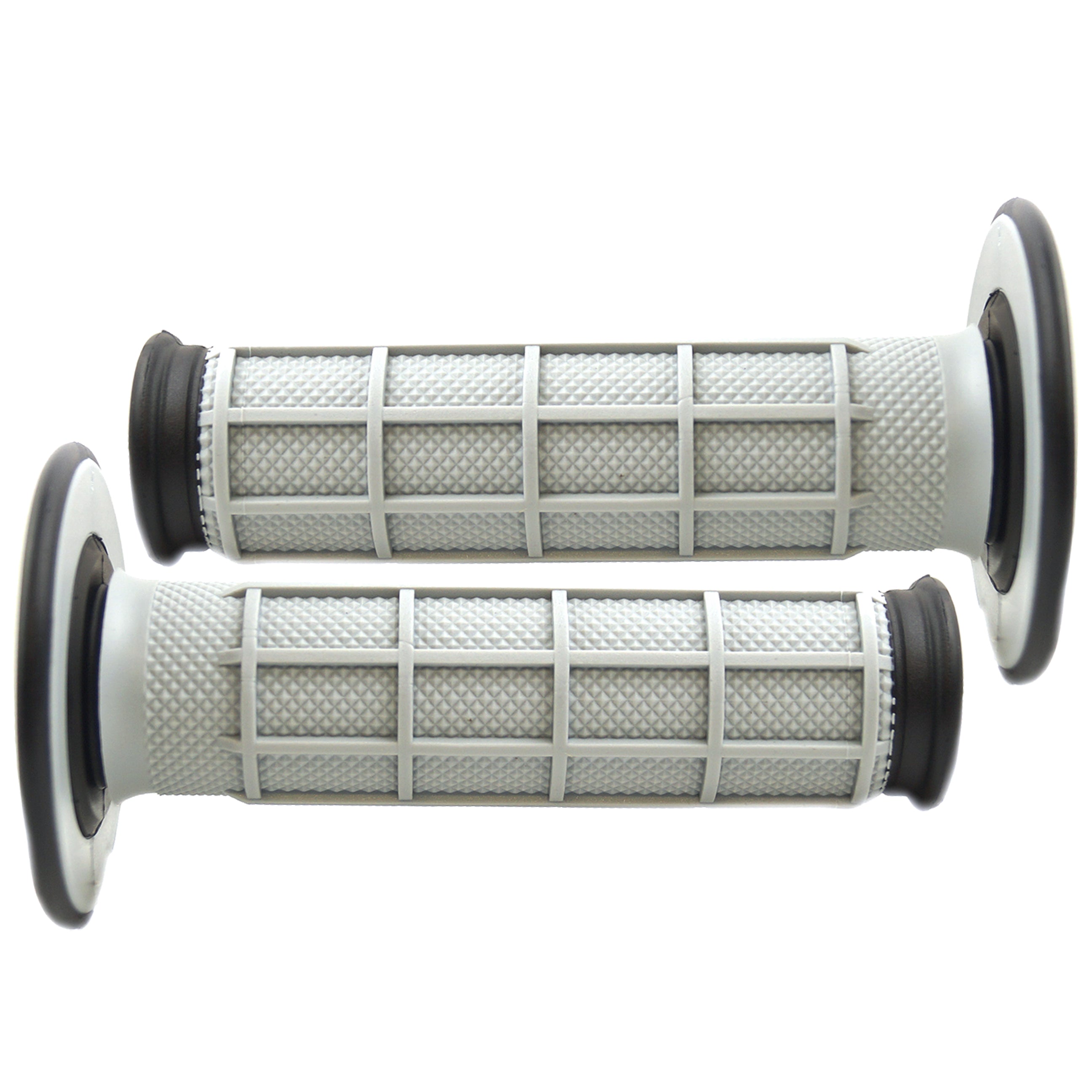 Renthal Renthal Grips Dual 50/50 Gy/bk, 22/25mm, Renthal G151