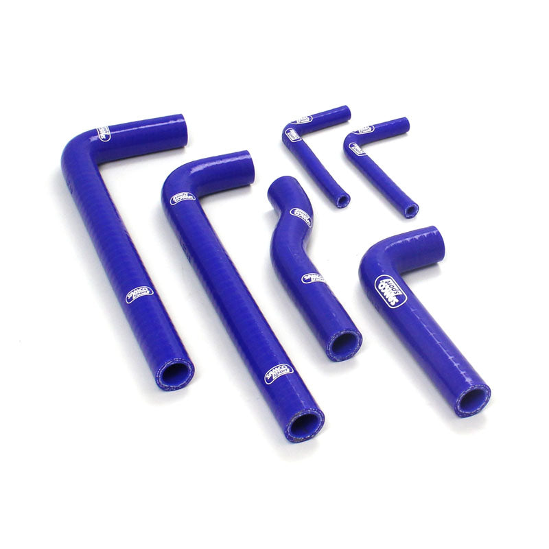 Samco Sport Coolant Hose 6 Piece Kit Blue 99-06 Gas Gas 125 200 250 300 EC Samco Sport Gas-2-bu