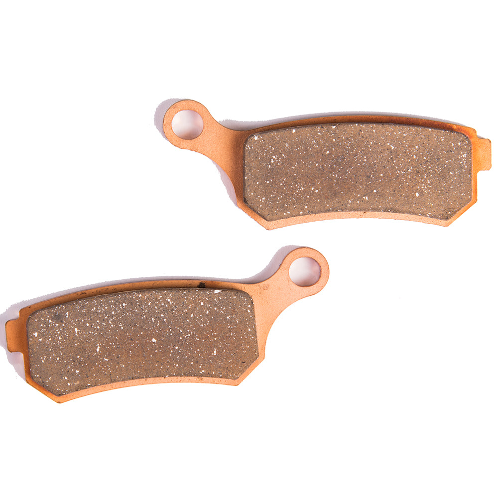 GOLD FREN BRAKE PADS SINTERED COBRA CX65 FRONT 13-15