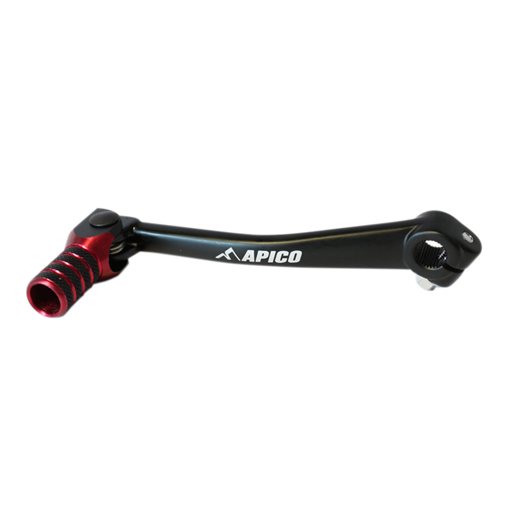 Apico Gear Pedal Elite Honda CRF50 04-25, CRF70 04-19 Black/Red