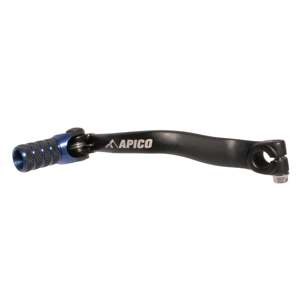 Apico Gear Pedal Elite Yamaha YZ65 18-25 Black/Blue