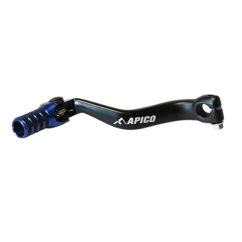 Apico Gear Pedal Elite Yamaha YZ125 96-04, YZ250 89-04, YZ60/80/85 81-25 Black/Blue