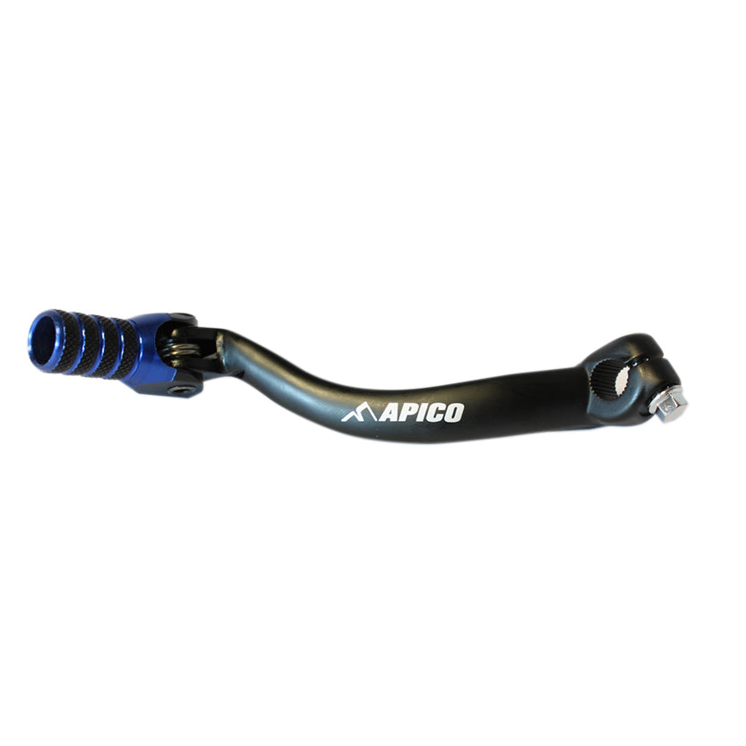 Apico Gear Pedal Elite Yamaha YZF/WRF400/426 98-02 WR250F/450F 01-06 Black/Blue