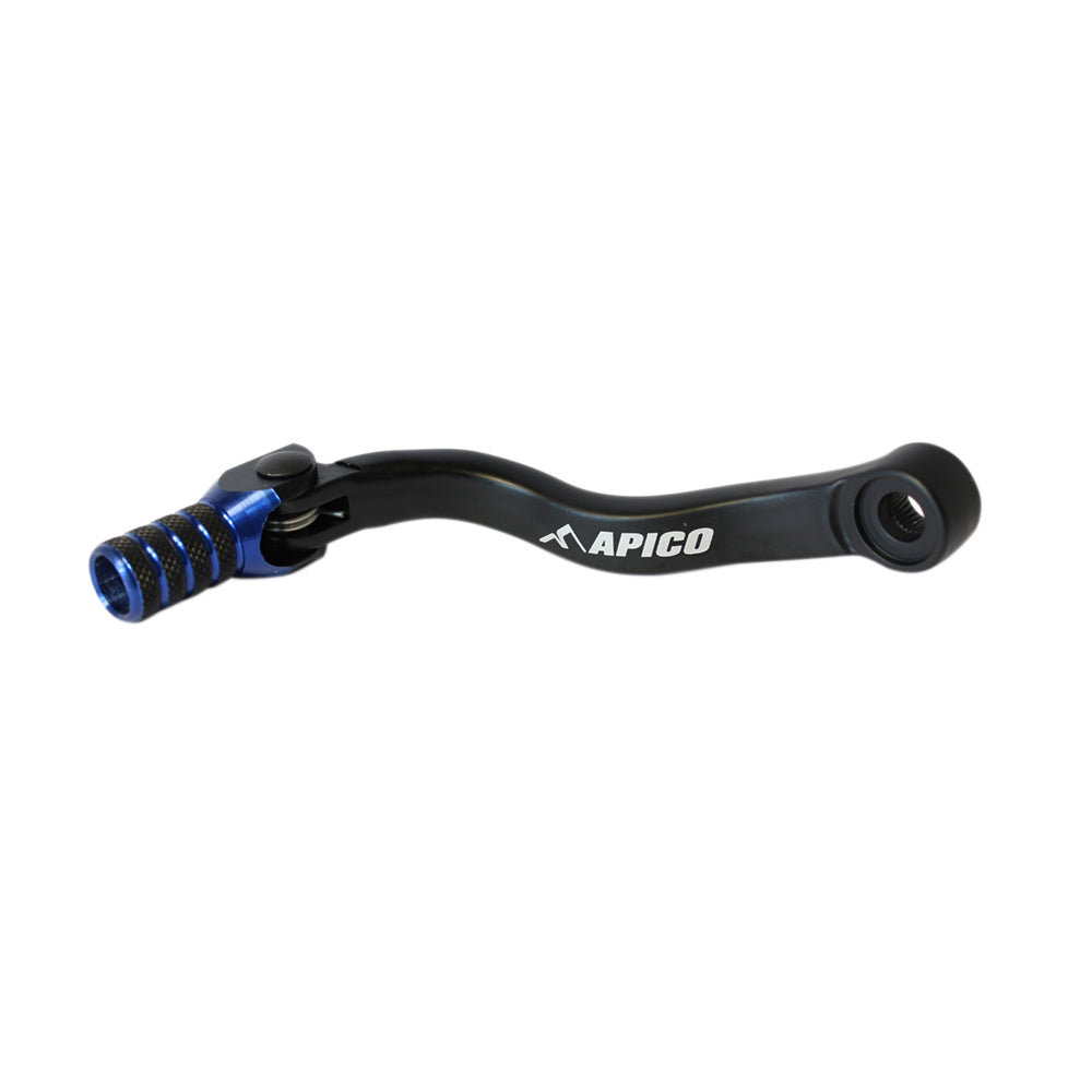 Apico Gear Pedal Elite KTM/HUSA/HUSKY SX/EXC250-300 94-16, TE/TC 250-300 11-16 Black/Blue (R)