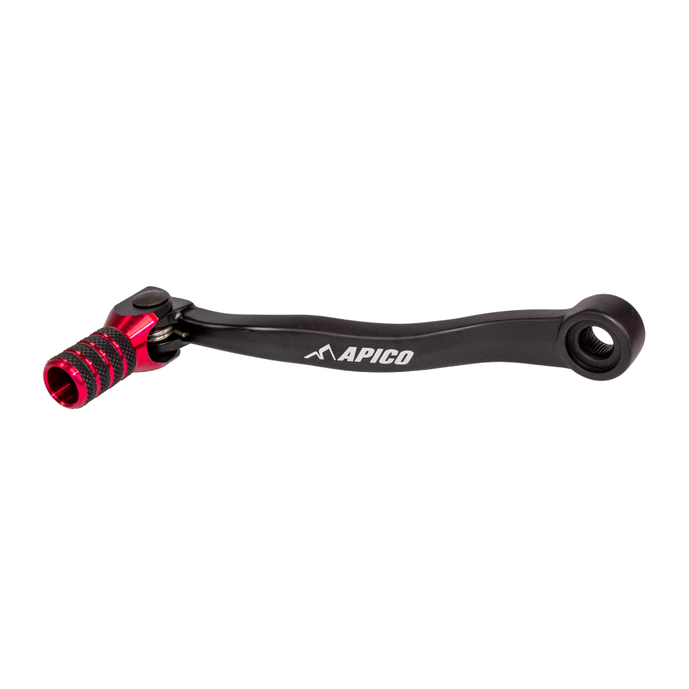 Apico Gear Pedal Elite KTM/HQV/GAS SX/TC 250-300 17-22,  EXC/TPI/TE 250-300 17-23,  MC/EC/EX250-300 21-23 Bk/Or
