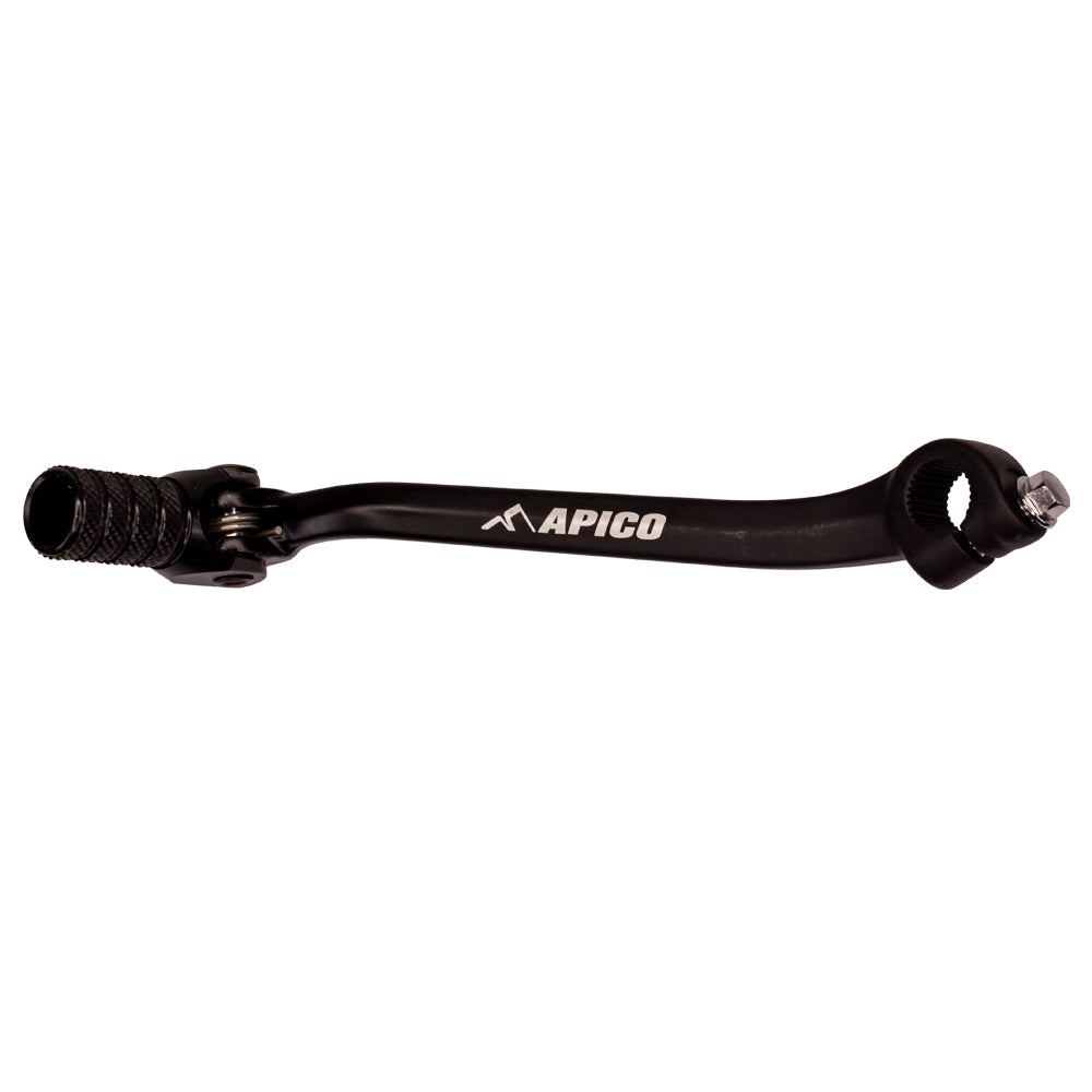 Apico Gear Pedal Elite Triumph Tf250x 24-26, Tf450x/Rc 25-26, Tf250-450e 25-26 Bk/Bk (r)