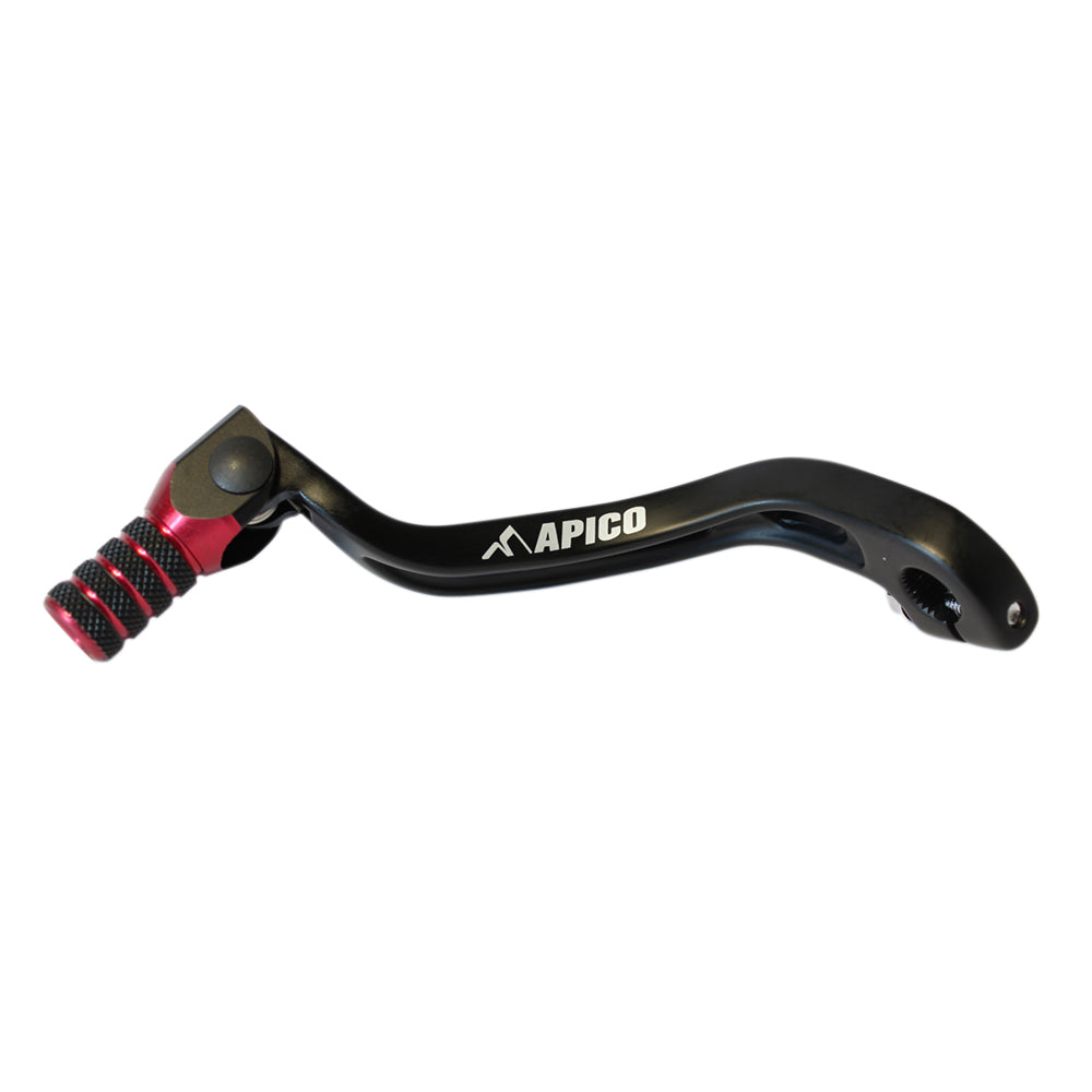 Apico Gear Pedal Elite Beta Enduro 125-300RR 13-25, 300RX 21-25, 350-520RR 10-19 Black/Red