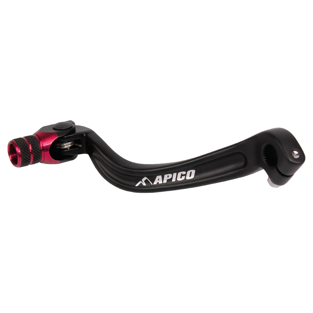 Apico Gear Pedal Elite Beta Enduro 350/390/430/480RR 20-25 Black/Red