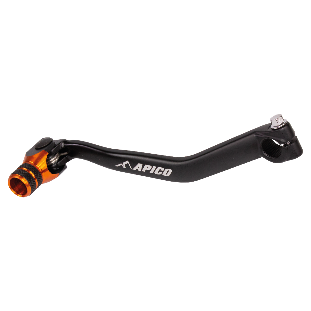 APICO GEAR PEDAL ELITE MONTESA 4RT 05-24,  315R 97-04  BLACK/ORANGE