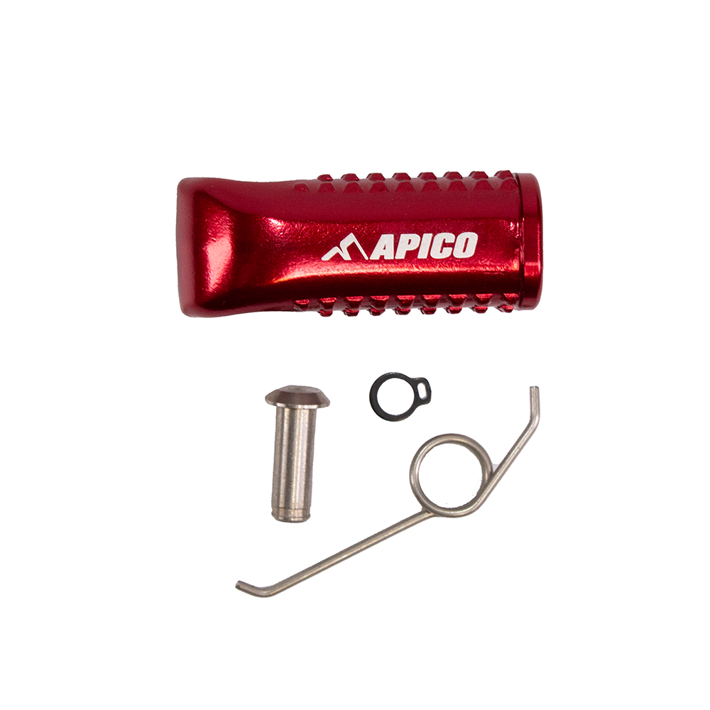 Apico Gear Pedal Tip KTM/HQV/GAS OEM Replacement Tip 16-25 Red