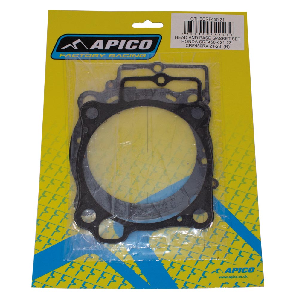 Apico Head And Base Gasket Set Honda CRF450R 21-22,  CRF450RX 21-22