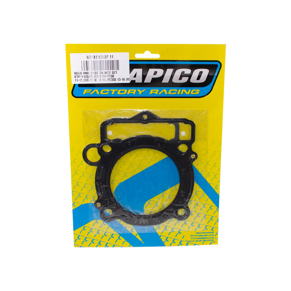 Apico Head And Base Gasket Set KTM/HQV/HUSA SX-F350 11-12, EXC-F350 12-14, FE350 13-16 (R)