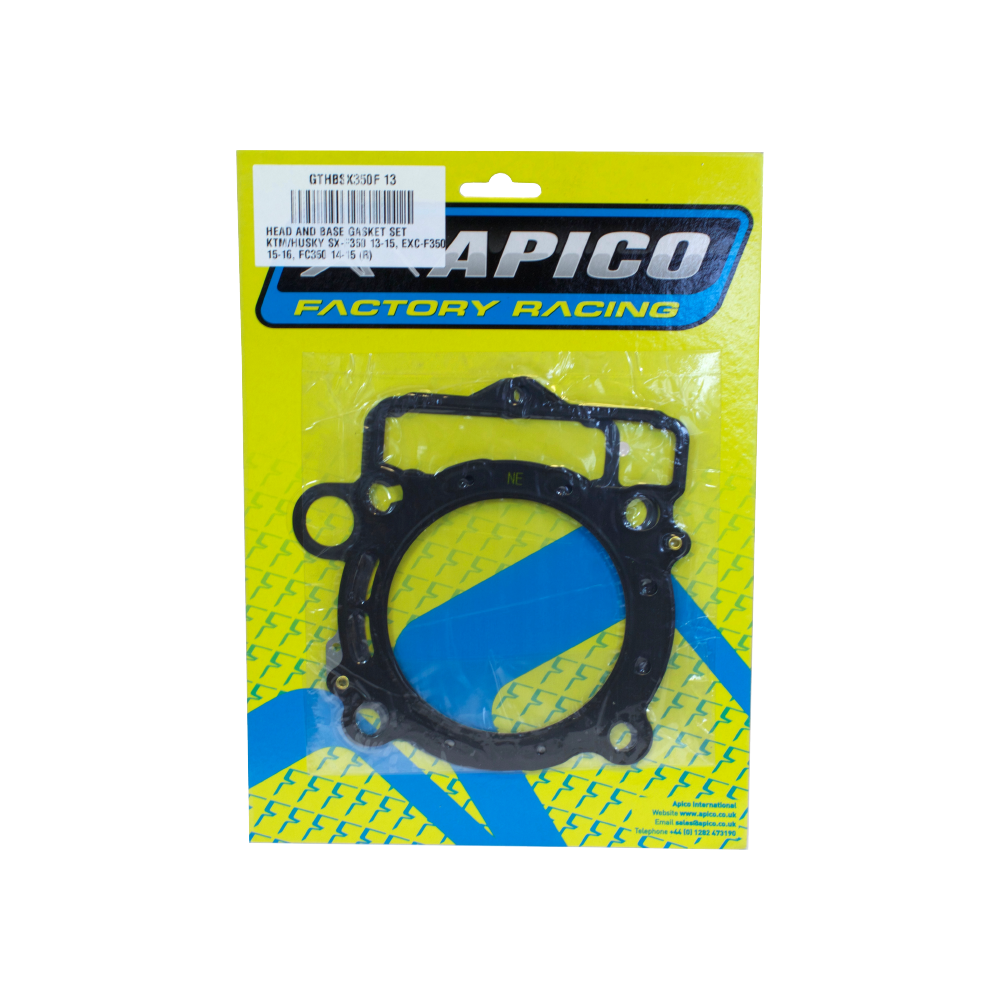 Apico Head And Base Gasket Set KTM/HQV SX-F350 13-15, EXC-F350 15-16, FC350 14-15 (R)
