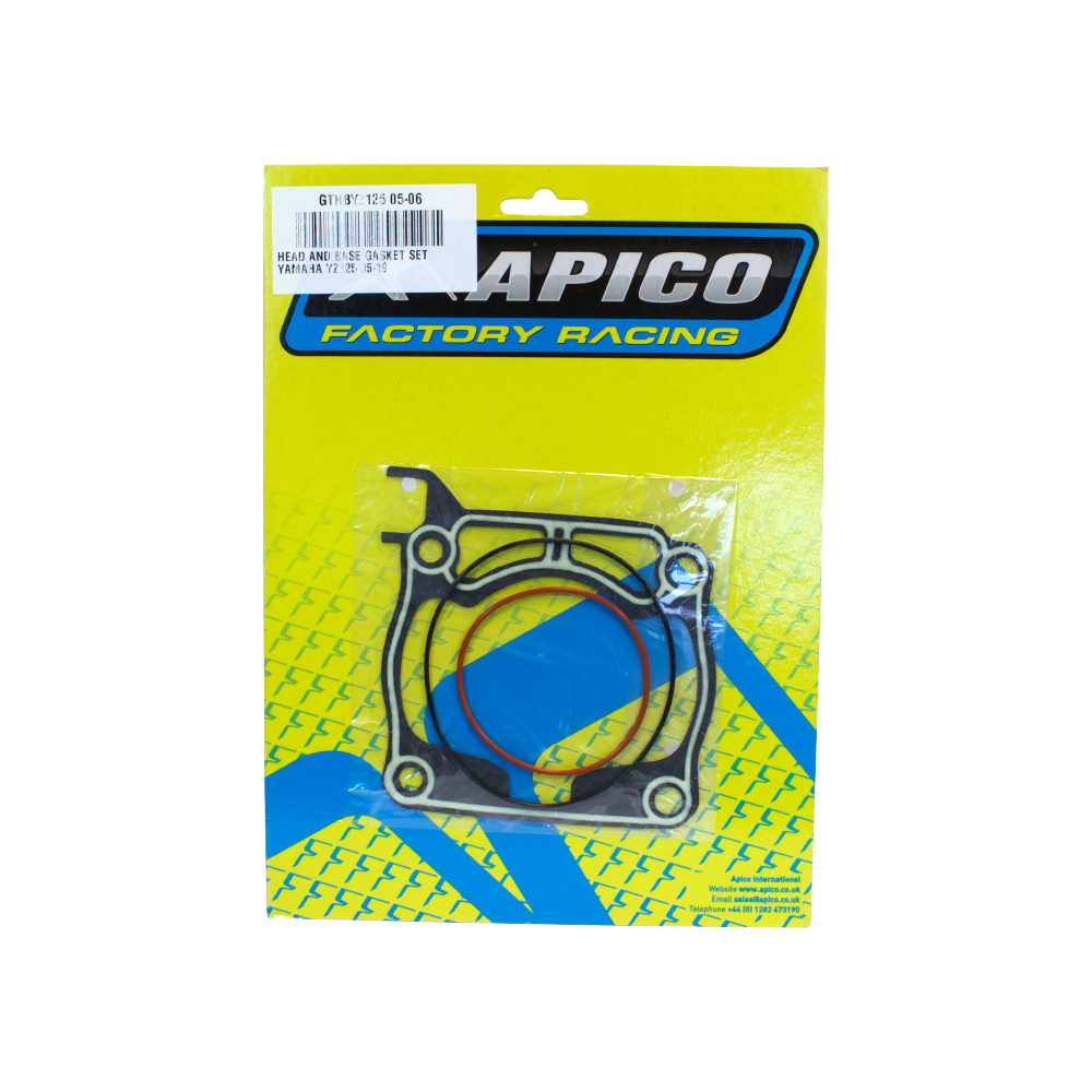 Apico Head And Base Gasket Set Yamaha YZ125 05-21,  YZ125X 20-22