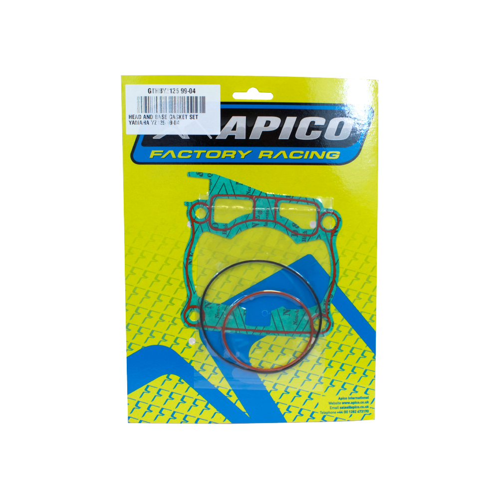 Apico Head And Base Gasket Set Yamaha YZ125 99-04