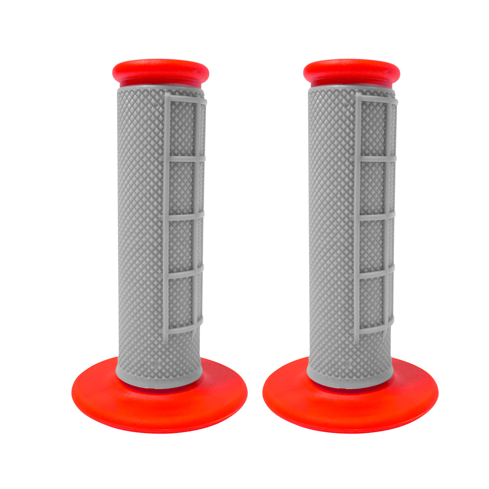 APICO HANDLEBAR GRIPS GREY/RED