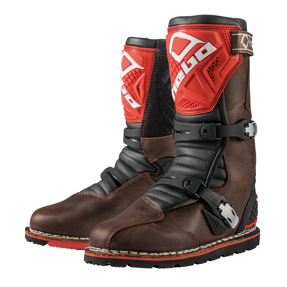 HEBO BOOT TECH 2.0 LEATHER BROWN  BROWN  EU47