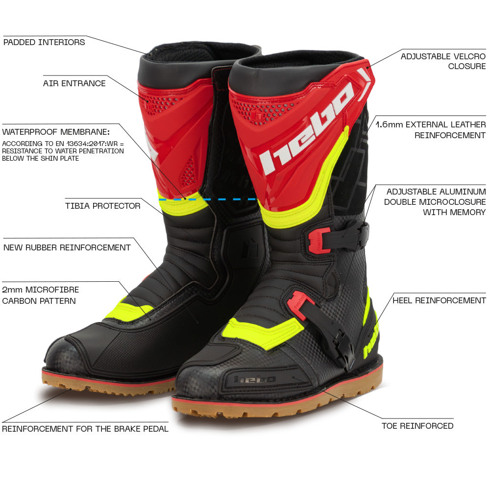 Hebo Boot Technical 3.0 Water Proof Black  Black  EU45