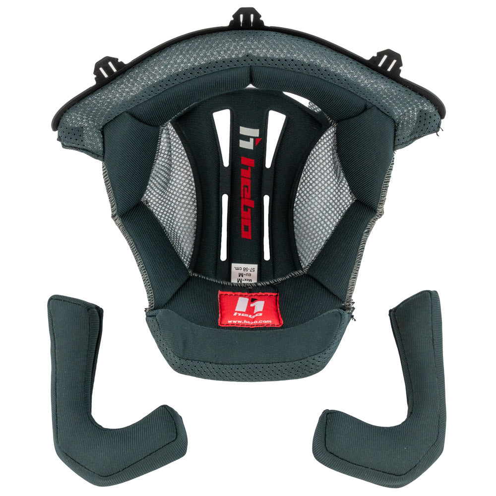 HEBO HELMET SPARE LINER AND CHEEK PADS ZONE 5