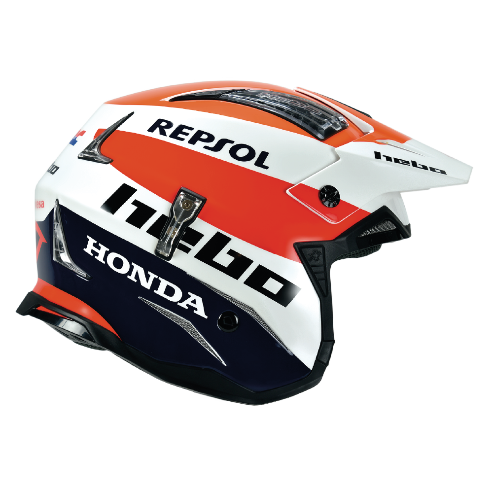 Hebo Helmet Zone 4 Fibre Montesa Team Iii Repsol Blue/Orange  Blue  XL
