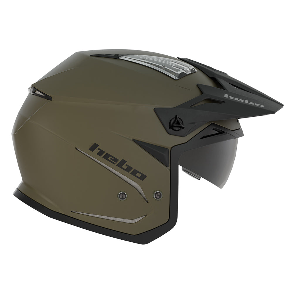 HEBO HELMET ZONE 5 DUO KHAKI  GREEN  S