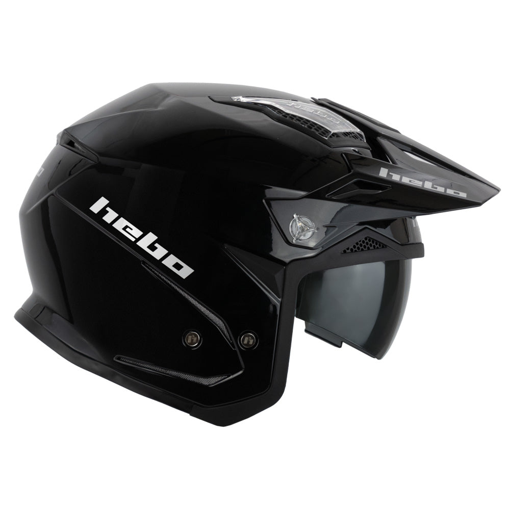 Hebo Helmet Zone 5 Monocolor Black  Black  S