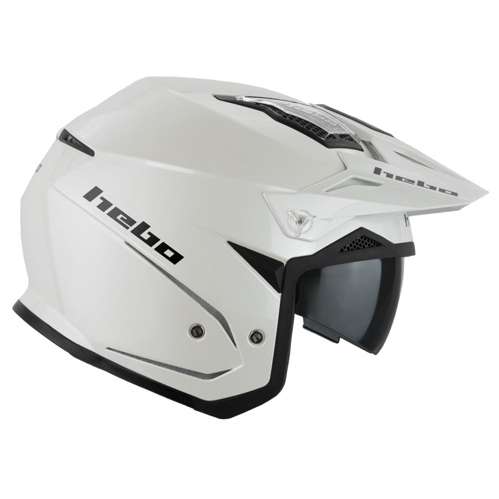 HEBO HELMET ZONE 5 MONOCOLOR WHITE  WHITE  XXL