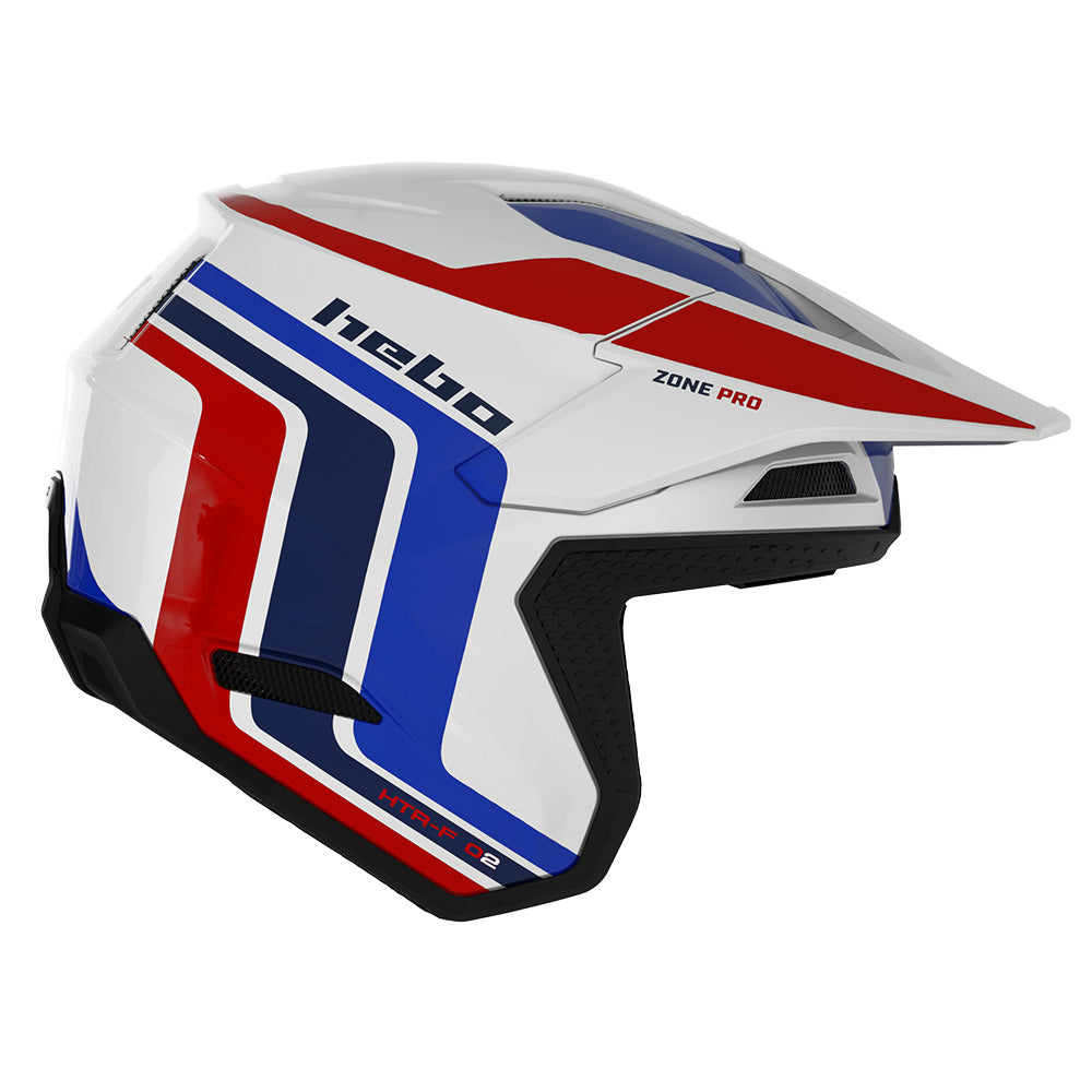 HEBO HELMET ZONE PRO CLASSIC WHITE  WHITE  S