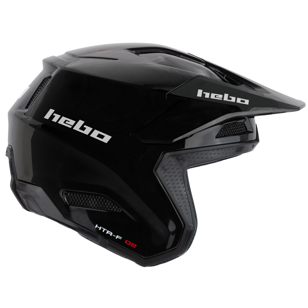 HEBO HELMET ZONE PRO MONOCOLOR BLACK  BLACK  M