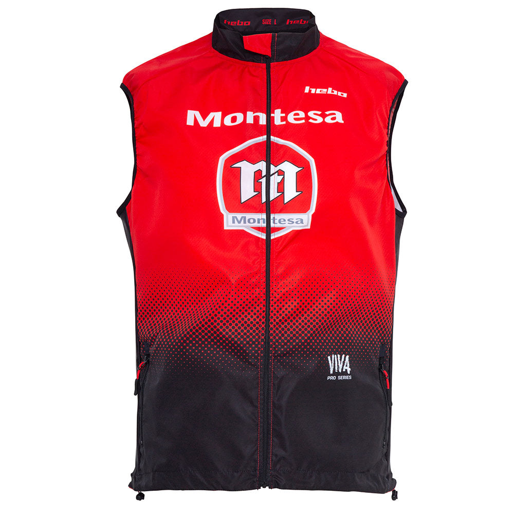 HEBO VEST MONTESA CLASSIC RED  RED  L