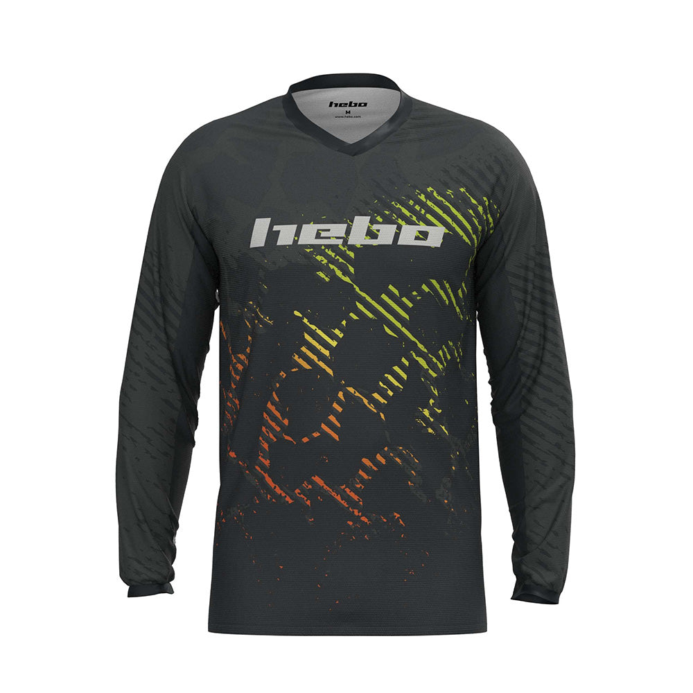 Hebo Shirt Pro 26 Junior Camo Black YM