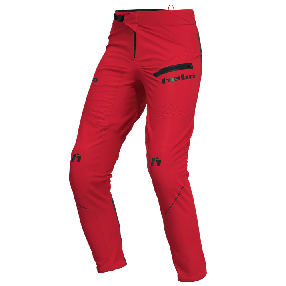 HEBO PANT TECH25 RED  RED  M