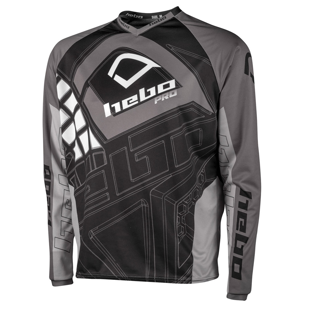 HEBO SHIRT PRO 19 BLACK  BLACK  M