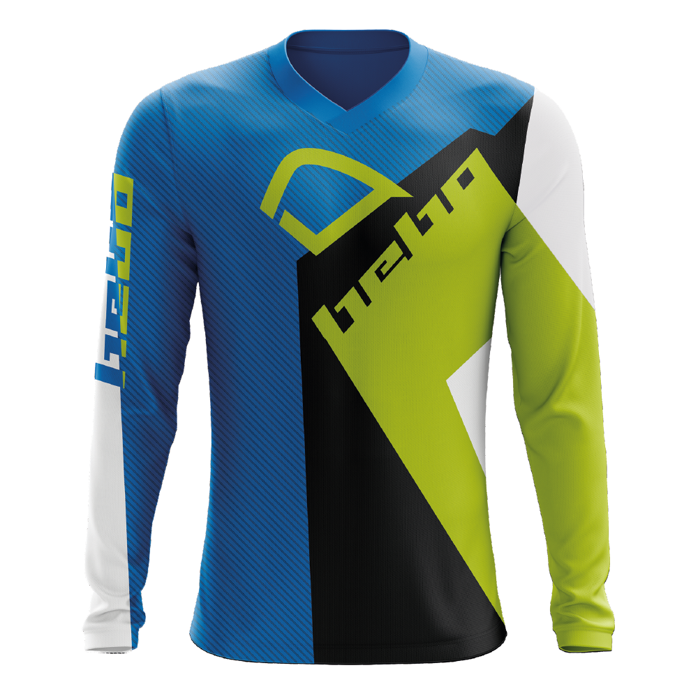 HEBO SHIRT PRO 20 BLUE/LIME  BLUE  XXL