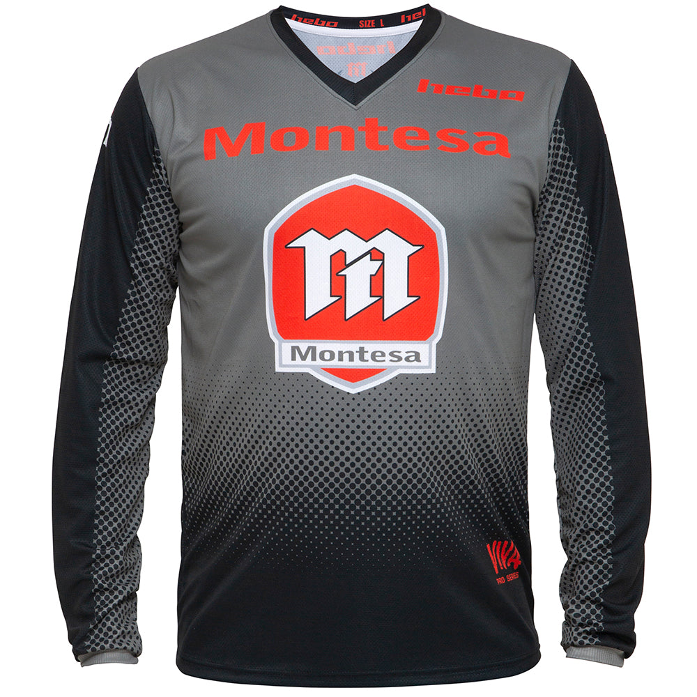 HEBO SHIRT MONTESA CLASSIC GREY  GREY  M