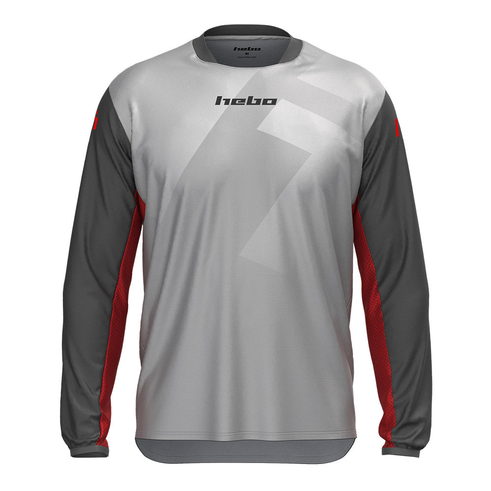 Hebo Shirt TECH25 Grey  Grey  M