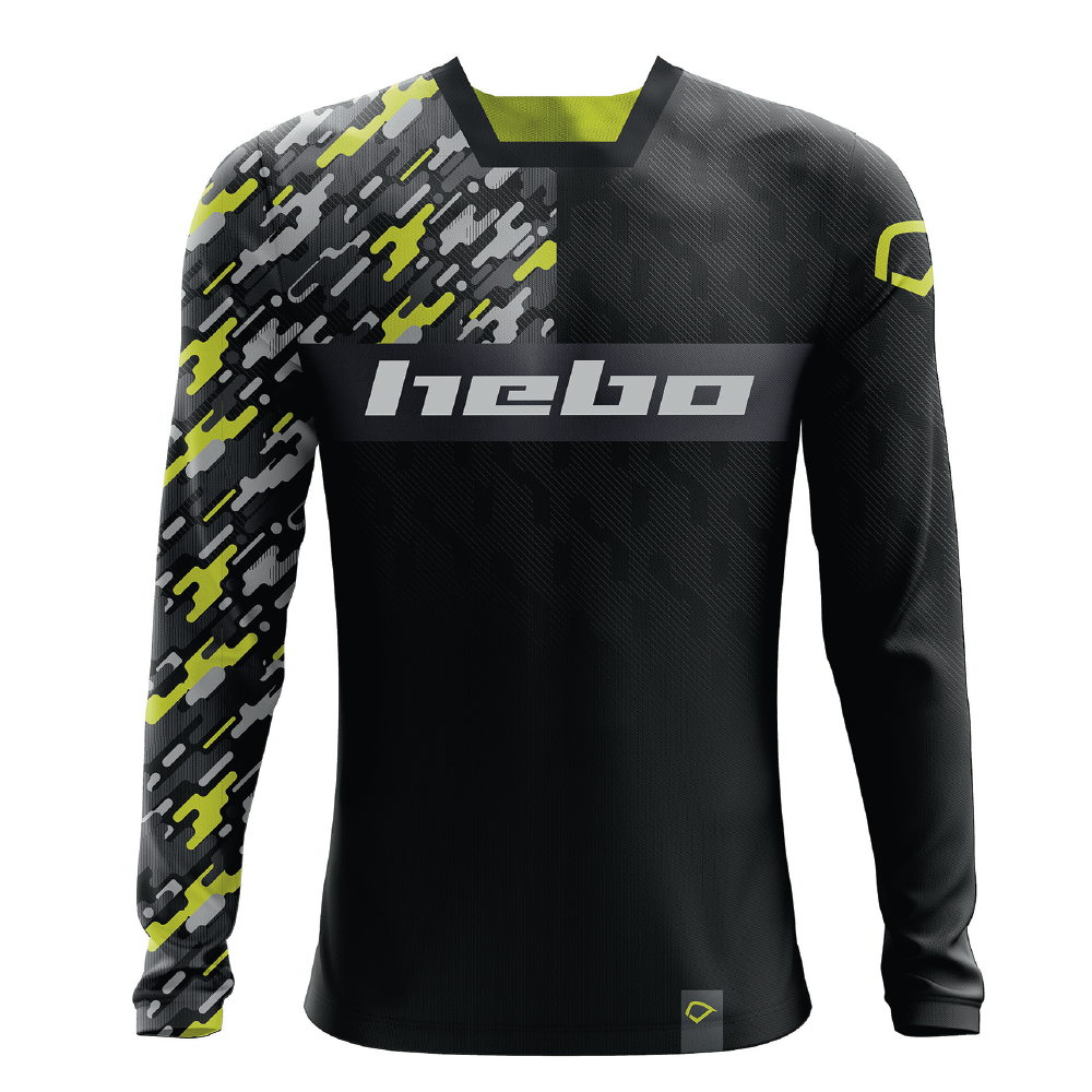 HEBO SHIRT PRO CAMO LIME  LIME  L