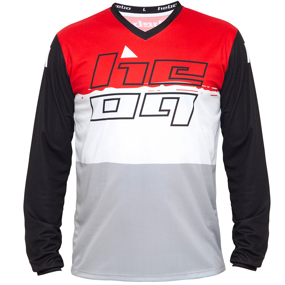 HEBO SHIRT PRO RED  RED  L