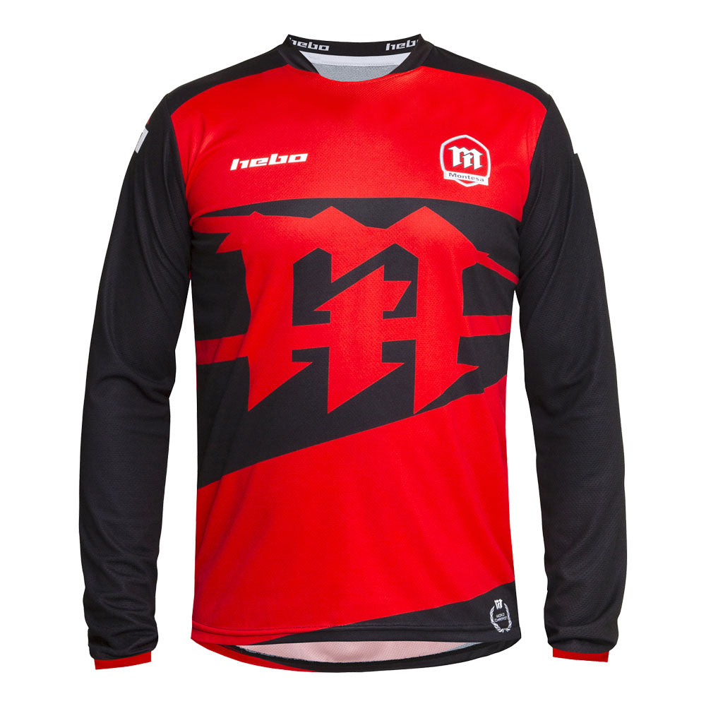 HEBO SHIRT MONTESA CLASSIC TECH RED  RED  M