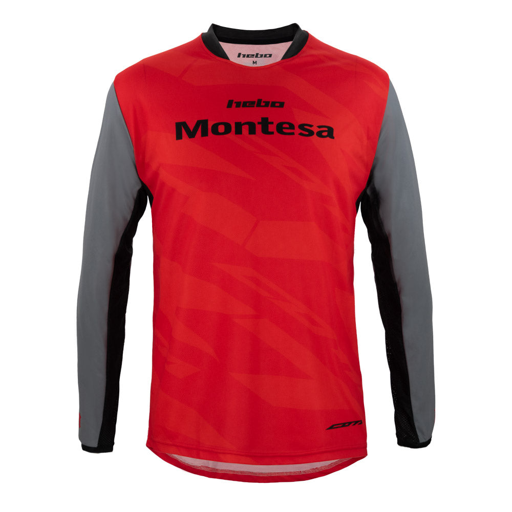 HEBO SHIRT MONTESA CLASSIC TECH 24 RED  RED  XL