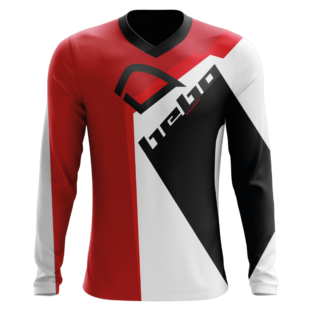 HEBO SHIRT PRO 20 RED  RED  L