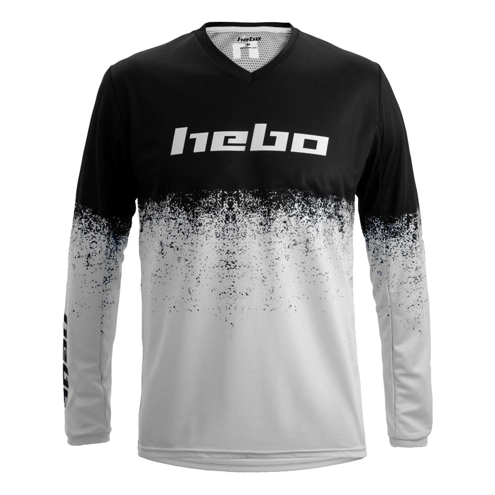 HEBO SHIRT PRO JUNIOR DRIPPED WHITE  WHITE  S
