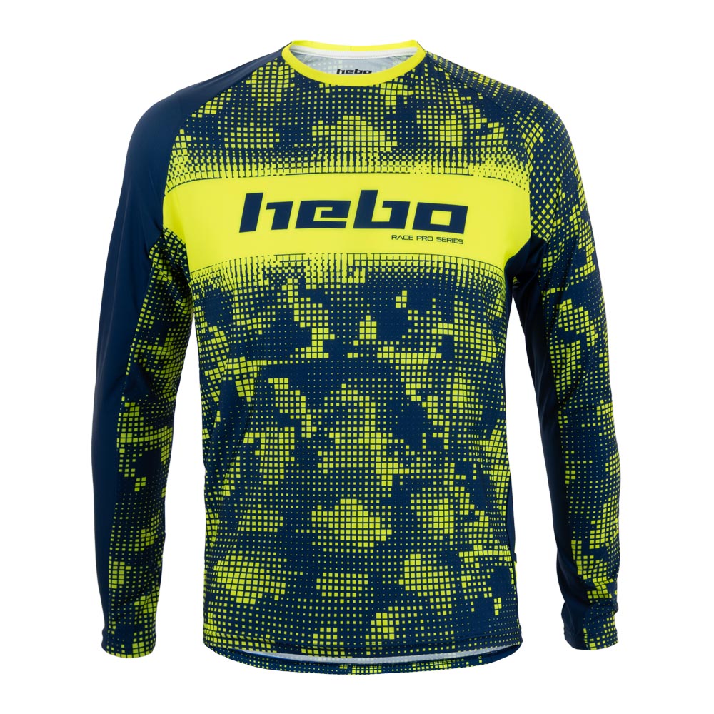 HEBO SHIRT RACE PRO V YELLOW  YELLOW  L