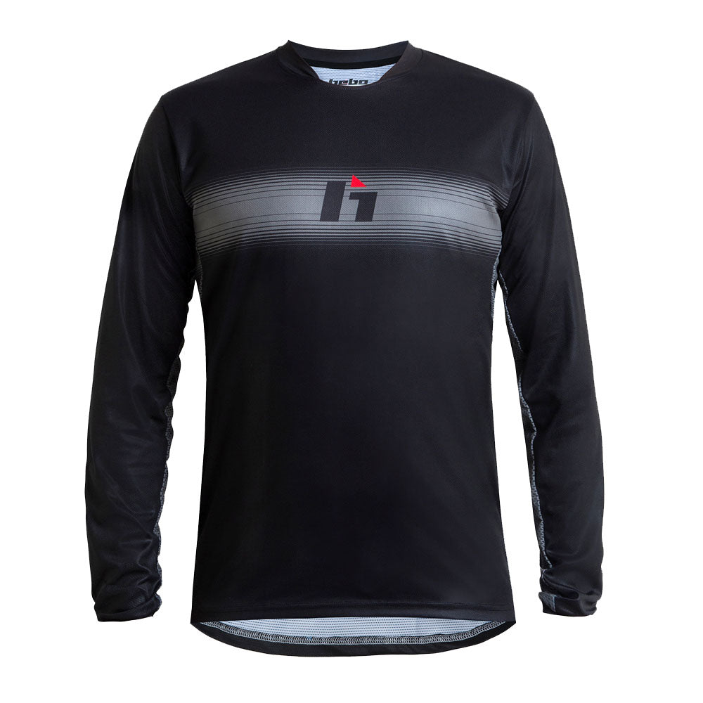 HEBO SHIRT TECH23 BLACK  BLACK  XXL