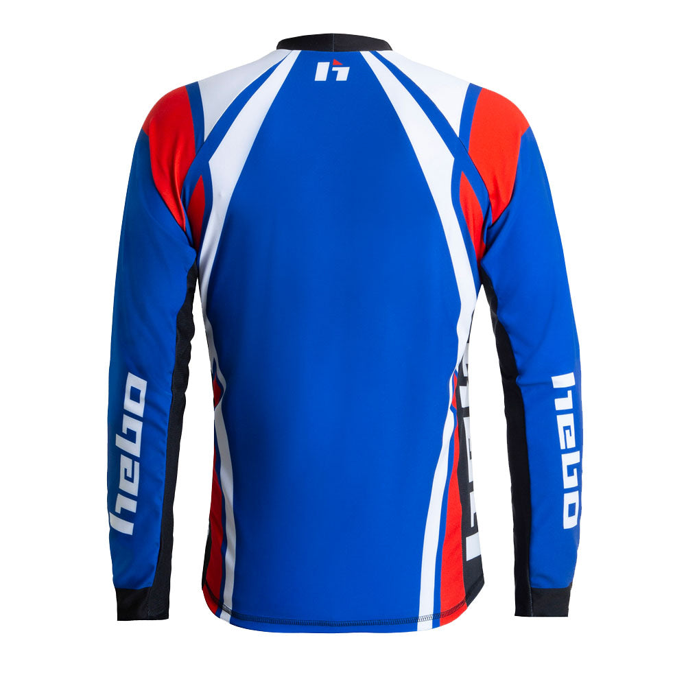 HEBO SHIRT RACE PRO BLUE  BLUE  XXL