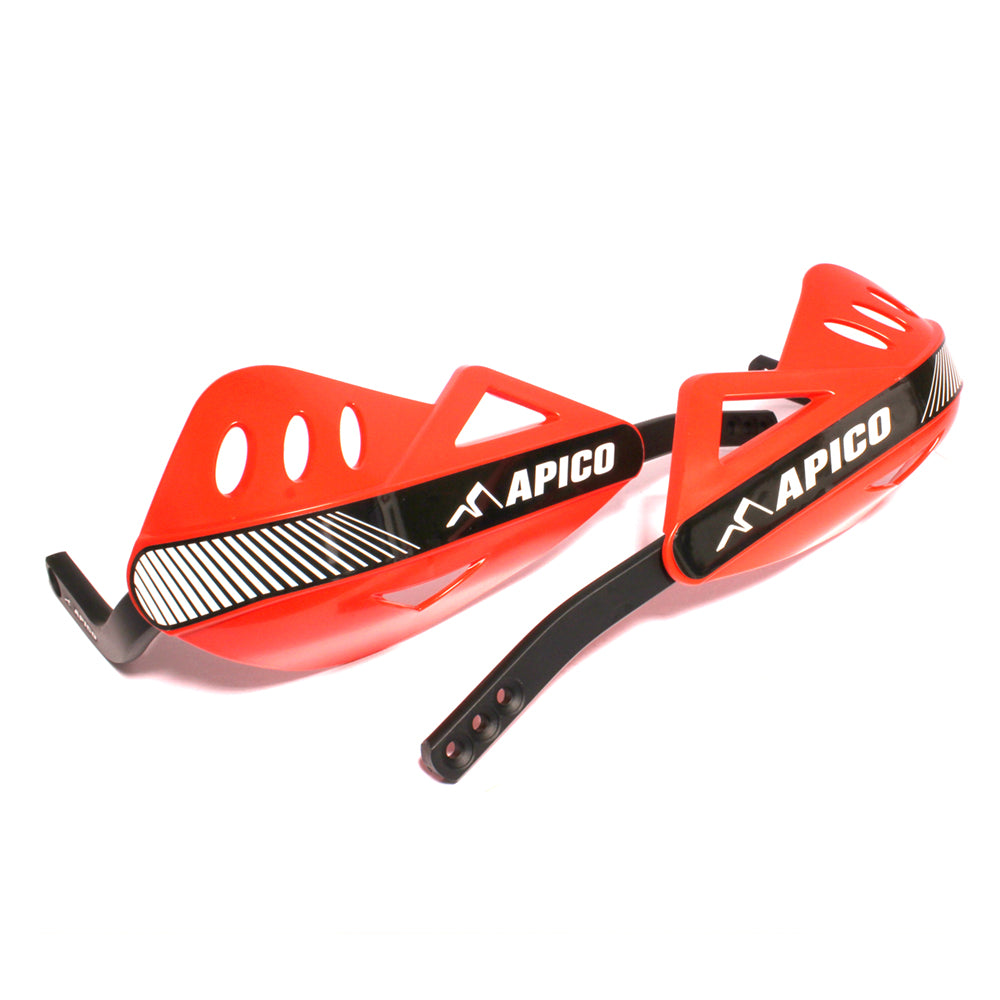 APICO APICO ENDURO HANDGUARD WITH FULL WRAP AROUND ALUMINIUM FRAME RED