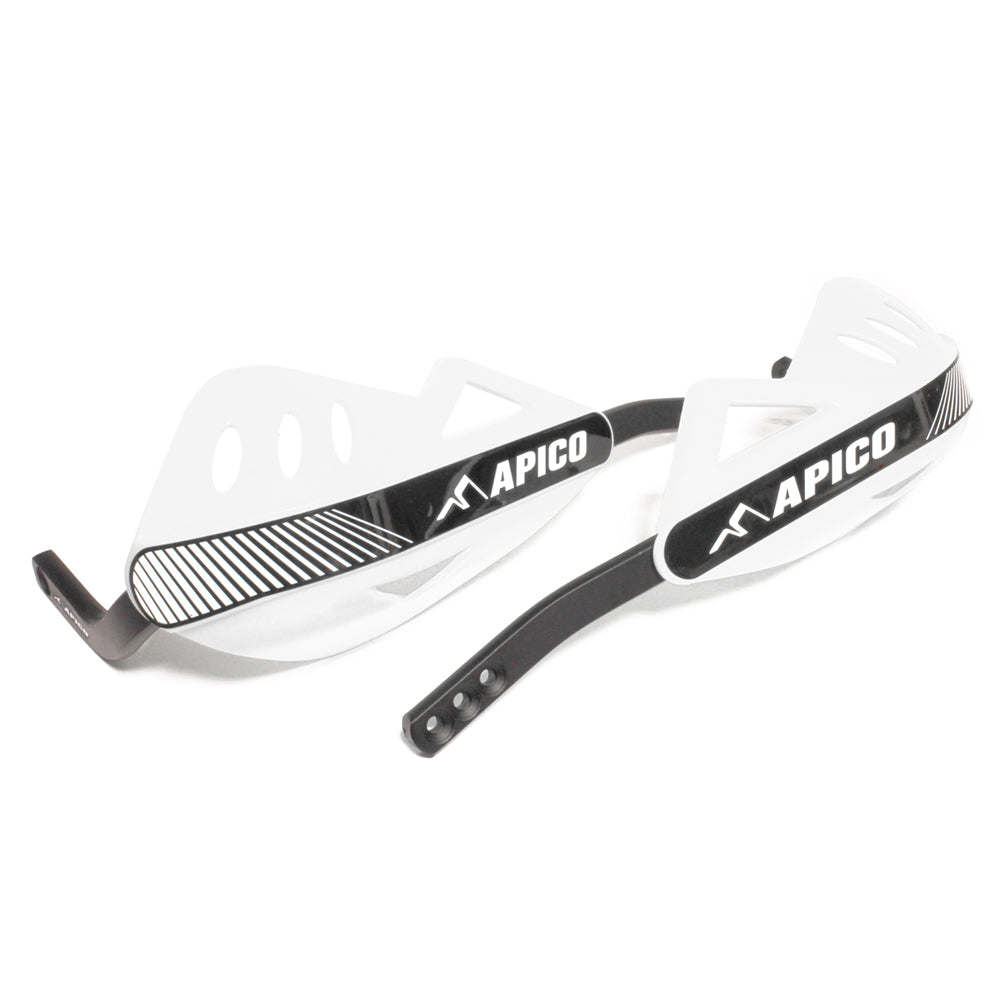 APICO APICO ENDURO HANDGUARD WITH FULL WRAP AROUND ALUMINIUM FRAME WHITE