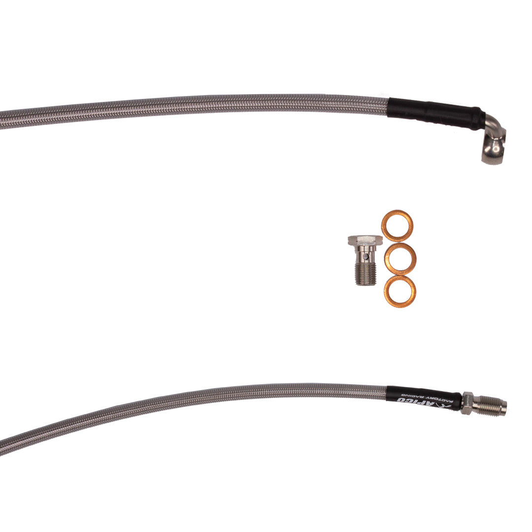 APICO CLUTCH HOSE BETA EVO 125-300 09-24,  FACTORY EDITION 11-24  (R)  SILVER